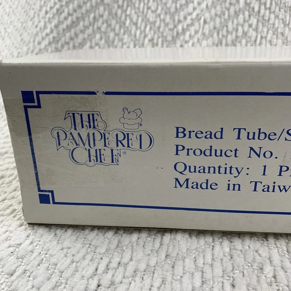 The‎ Pampered Chef Bread Tube Star Shape Loaf Mold New In Box # 1570